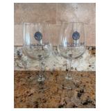 Peconic Bay Winery Glasses7.5"