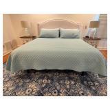 Upholstered Headboard Bed77x83x55