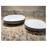 4 H2K White Square Plates10"