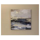 "Blue Bay" Canvas Wall Art30×30