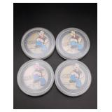4 Navy Popeye Challenge Coins