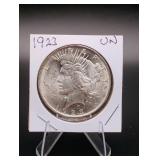 1923 Silver Peace Dollar UNC