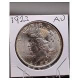 1923 Silver Peace Dollar