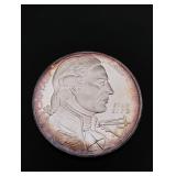 James Cook Map Maker Silver Medallion