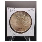 1922 Silver Peace Dollar UNC