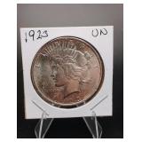 1923 Silver Peace Dollar UNC