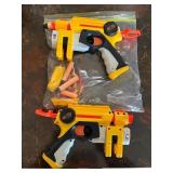 NERF Maverick REV-6 Dart Guns w/Darts Set