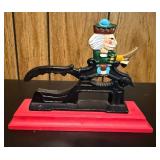 Vtg. Nutcracker Soldier Cast Iron