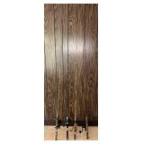 Spinning Fishing Rods w/ Reels, 4 Pieces