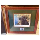 Sky Watcher Framed Signed Print w/ Stamp