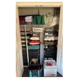 Closet Lot With Assorted Items