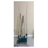 Fishing Gear Lot With Accessories
