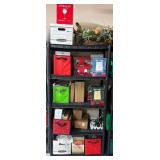 Shelf With Assorted Contents