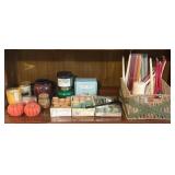 Candle Collection Lot