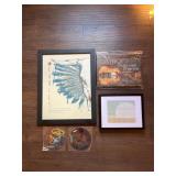 Eagles Poster 21ï¿½x28ï¿½ in Frame