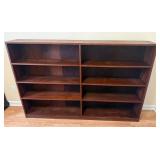Large Wooden Bookshelf w/ Eight Shelves