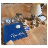 Nautical Decor Group w/ Shells & Lighthouses