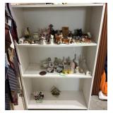 White Particle Board Bookcase, 3 Shelves