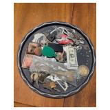 Keys, Keychains, Medals & Ephemera