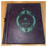 WWII Scrapbook w/ Newspaper Clippings 1940s