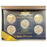 2001 State Quarter Proof Set in Box