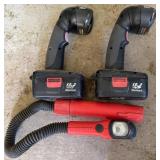 Craftsman Flashlights w/ Two Dead Batteries