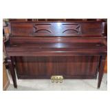 W.W. Kimball Upright Piano M426 Cherry Finish