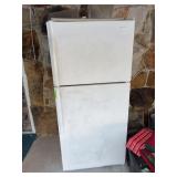 White Top-Freezer Refrigerator Tested & Working