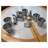 King Arthur Rotary Grater w/ Five Drum Attachments