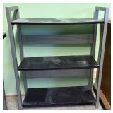 Metal Frame Three-Shelf Utility Storage Rack