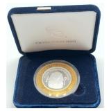 Luxor King Tutankhamun $10 Silver Gaming Token