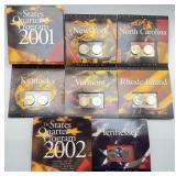 2001-2002 US State Quarter Sets
