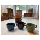 World Market Stacking Mugs Set w/ Stand