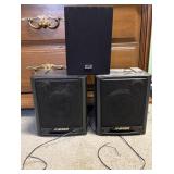 KLH 911B Speaker & 2 X-BASS Speakers Set