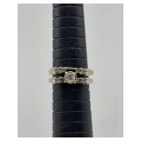 14k Gold Bridal Ring Set