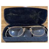 AO 1/10 12K GF Eyeglasses w/ Case