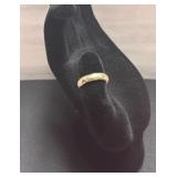 14K Yellow Gold Band .0108 oz