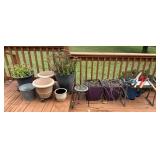 Planters and Tools Set