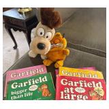 Garfield and Odie Plush Toys with Books