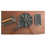 Cast Iron Cookware Set with Press