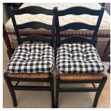 Black Ladder Back Chairs