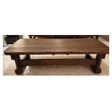 Wooden Coffee Table, Rustic Design