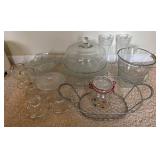 Clear and Decorative Glassware