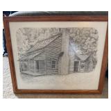 Brint Martin Signed Framed Print