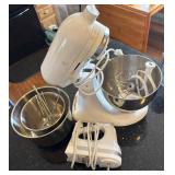 KitchenAid Stand and Hand Mixers with Bowls