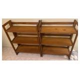 Wooden Shelving Units