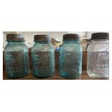 Four Ball Mason Jars