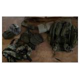 Military Rucksack and Gear