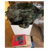 Military Clothing and Manuals Lot