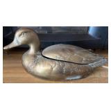 Brass Duck-Shaped Box, 11.5ï¿½